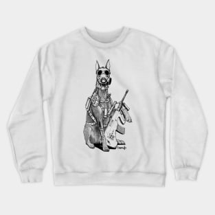 Soldier Dog Crewneck Sweatshirt